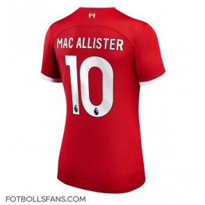 Liverpool Alexis Mac Allister #10 Replika Hemmatröja Damer 2023-24 Kortärmad